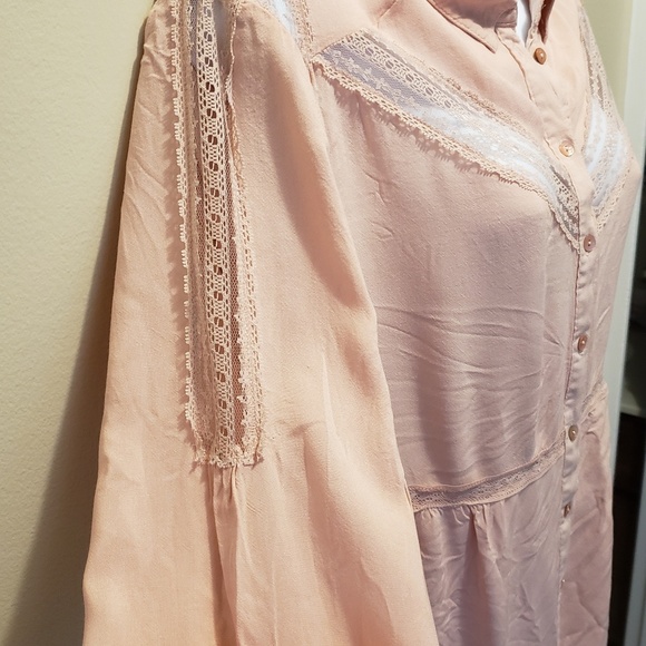 Free people blouse size L - Picture 6 of 8
